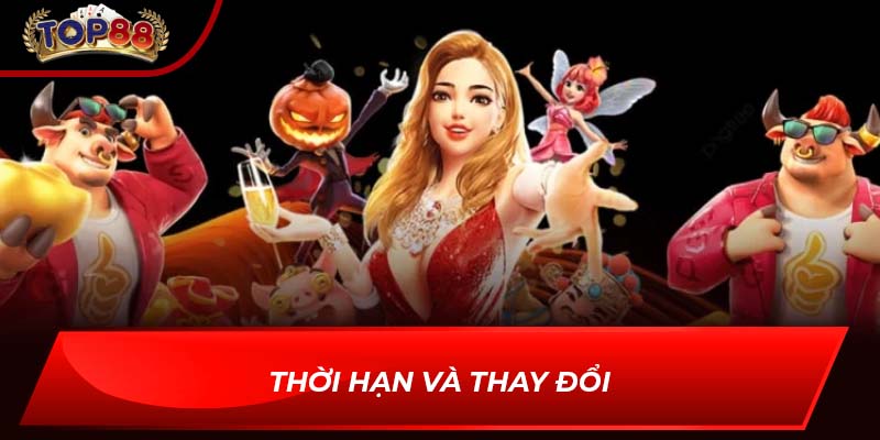 Thời hạn và thay đổi 