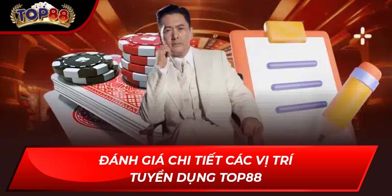 Đánh giá chi tiết các vị trí tuyển dụng TOP88
