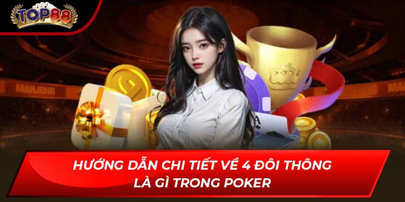Hướng dẫn chi tiết về 4 đôi thông là gì trong poker