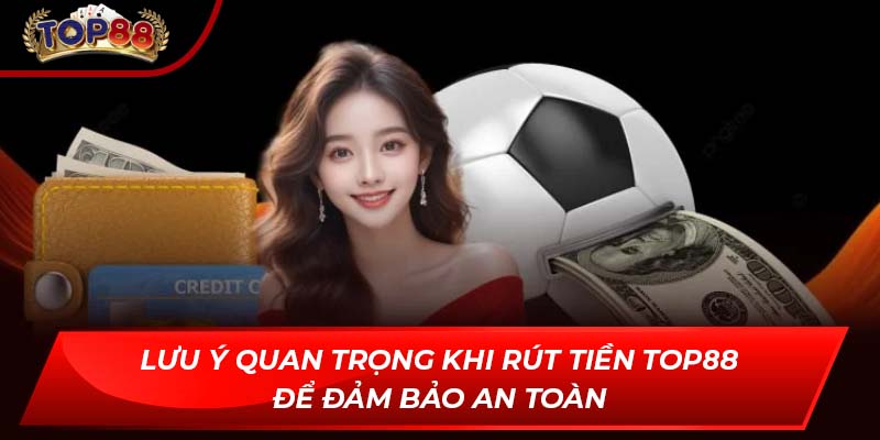 Lưu ý quan trọng khi rút tiền TOP88 để đảm bảo an toàn